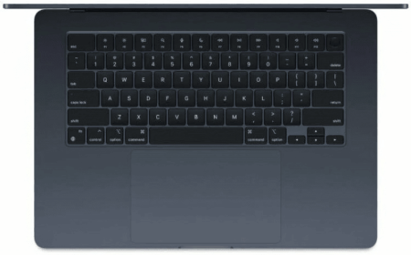 Apple MacBook Air 15 2023 M2/8CPU-10GPU/8GB/256GB Midnight MQKW3